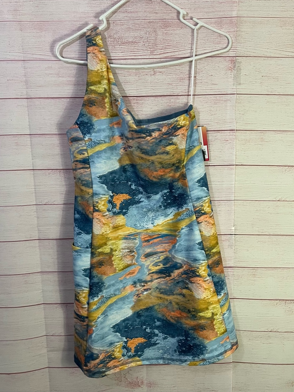 DSG Twitch + Allison Momentum One-Shoulder Athletic Dress